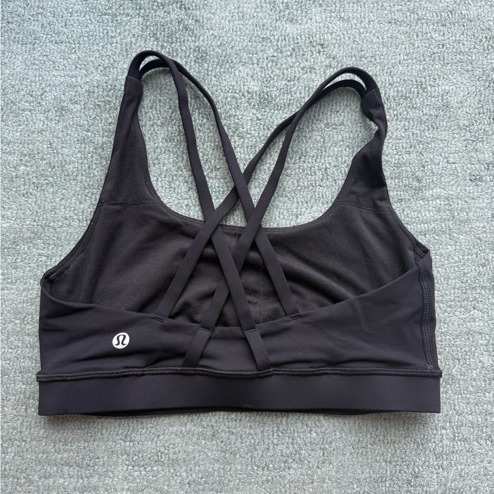 LuluLemon Black Sports Bra - Picture 2 of 2